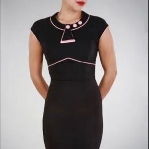 Vintage Stop Staring Bombshell bodycon Dress